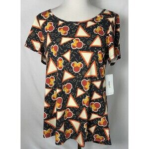 NWT LuLaRoe Disney Classic T Shirt Women’s Large Minnie Mouse Retro  Geometric